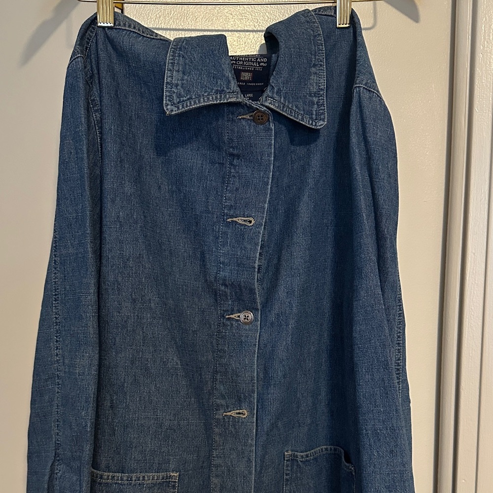 Faded Glory Classic Blue Denim Jacket